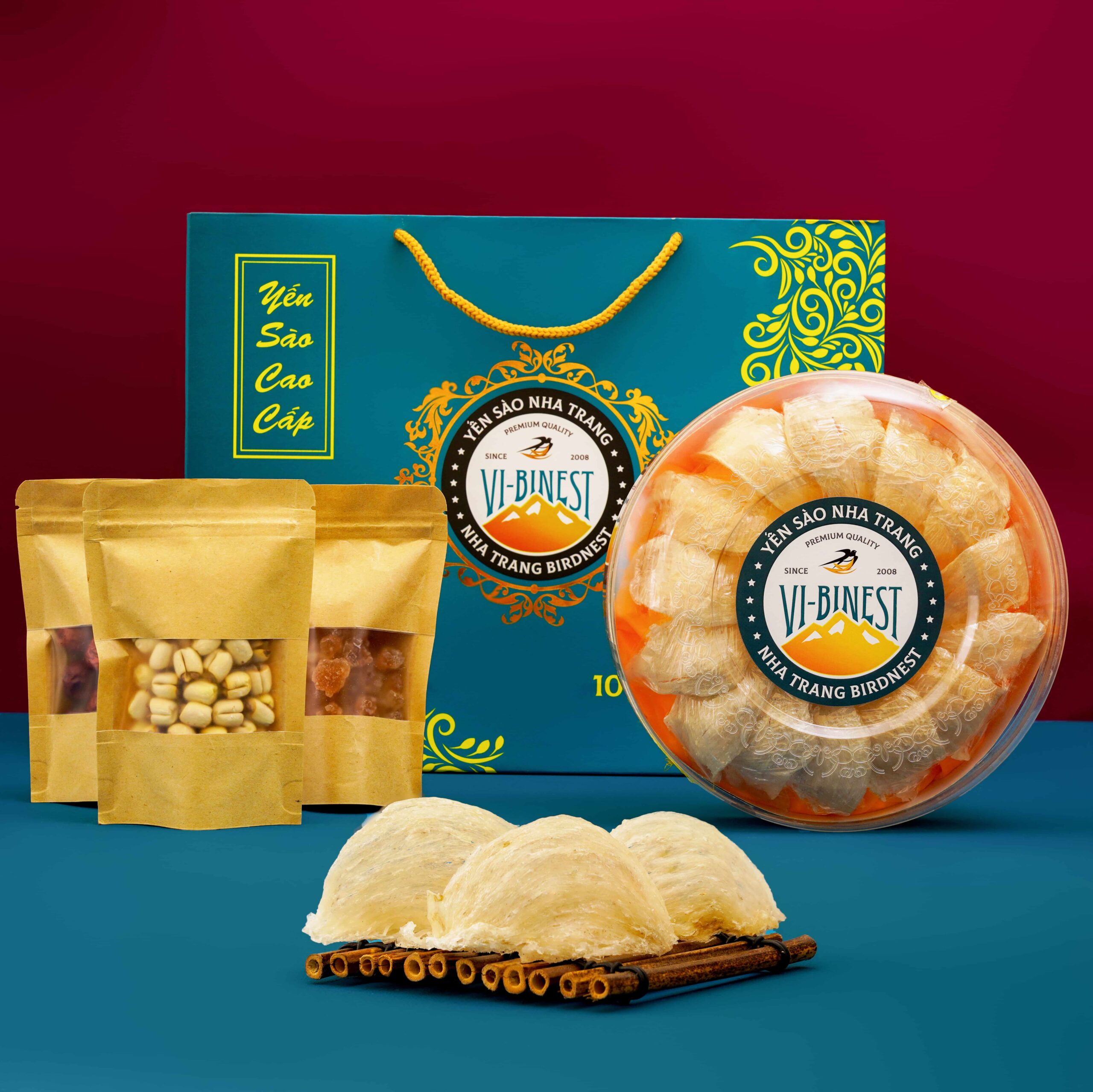 Tổ yến rút lông khô nguyên tổ - 100GR