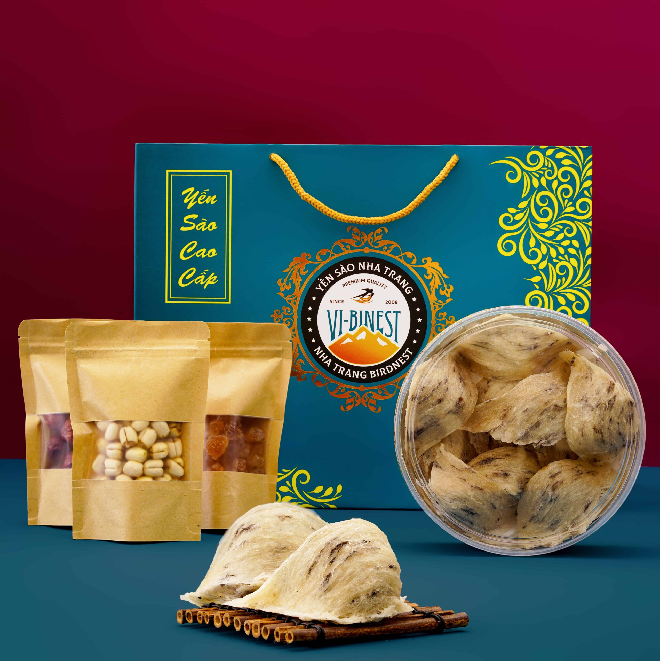 Yến thô Khánh Hòa tổ VIP hộp 100gr