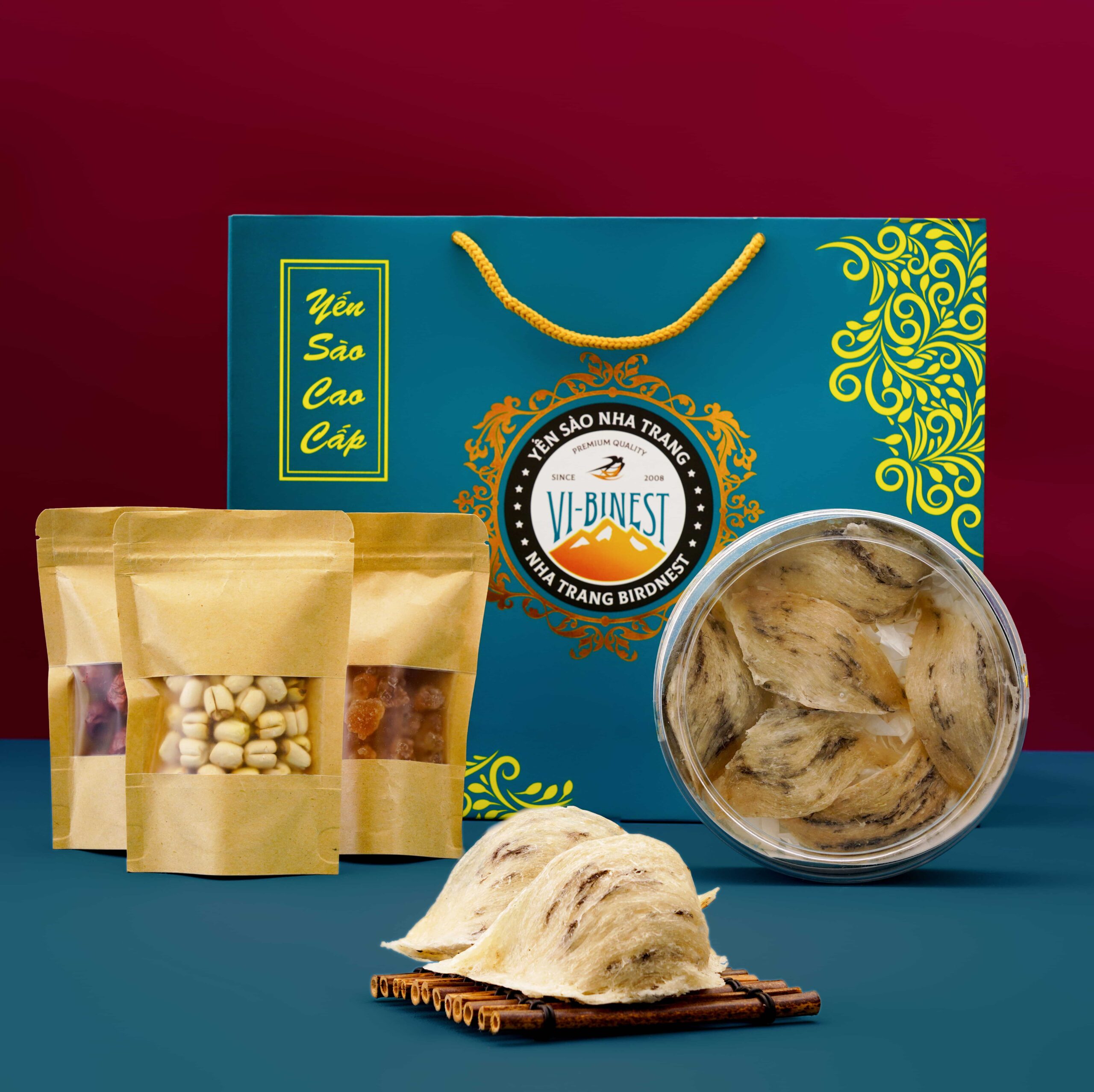 Yến thô Khánh Hòa tổ VIP hộp 50gr