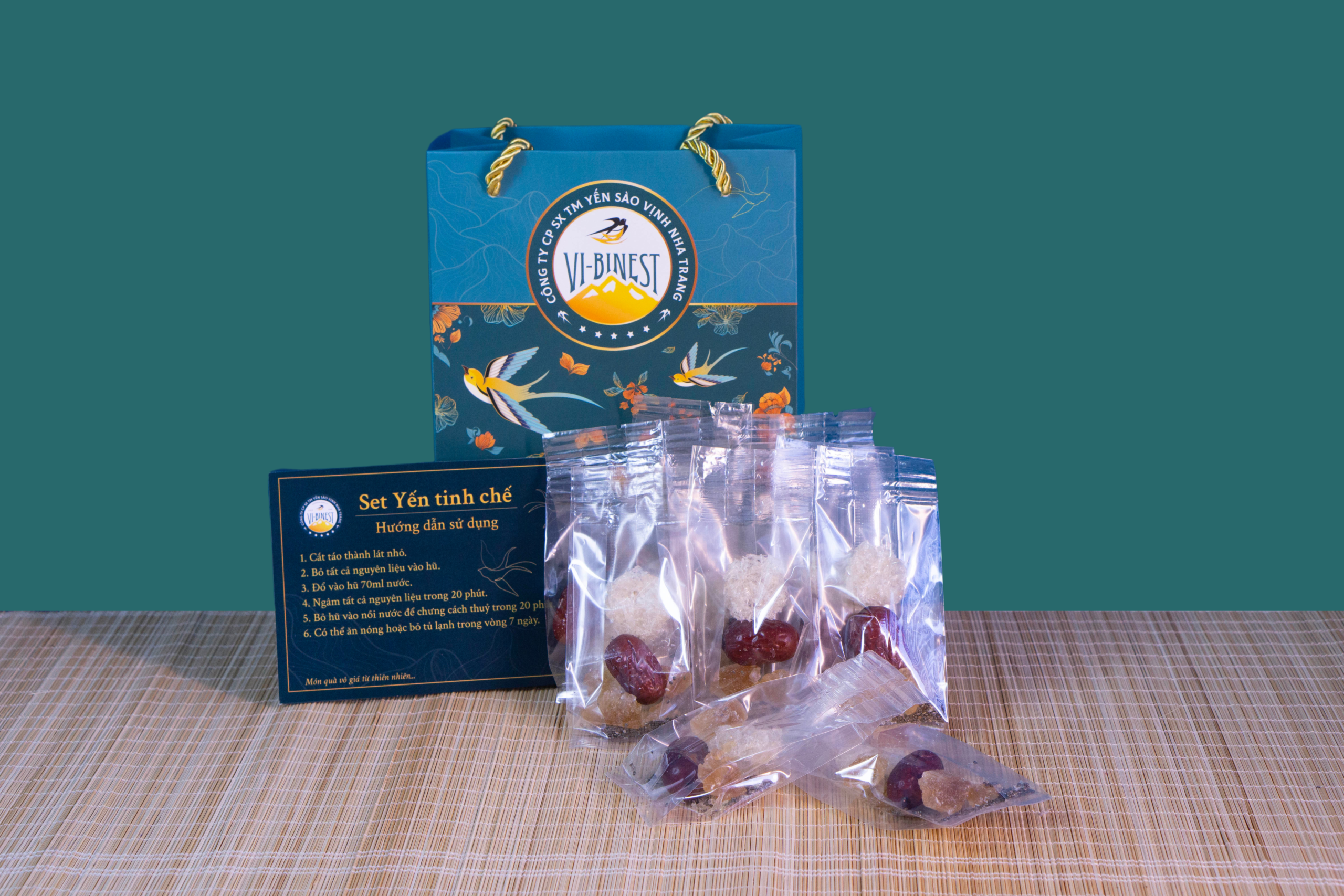 Set Yến Sào Tinh Chế Baby - Set 10 Túi - Ảnh 3