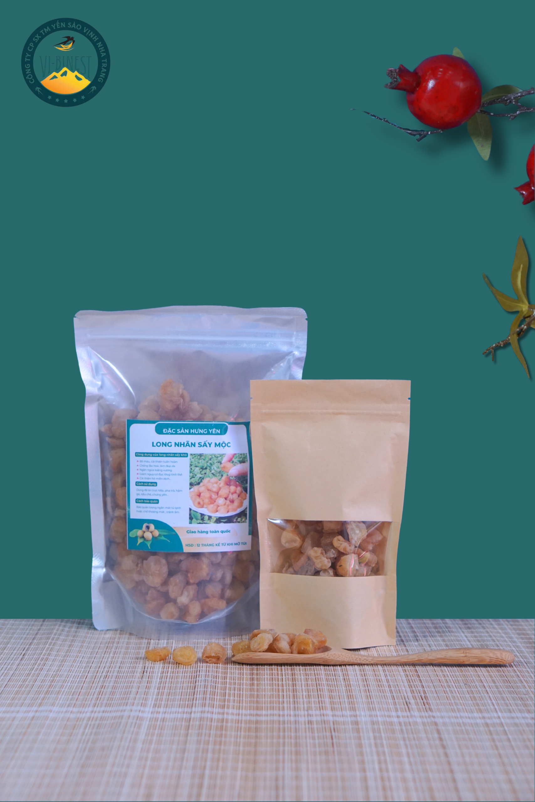 Long Nhãn Hưng Yên Sấy Khô - 1Kg - Ảnh 2